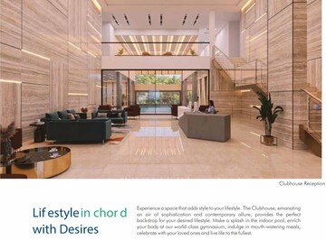 Building Lobby in 3 BHK Apartment at Raghavendra Panchajanya Heights, Chanda Nagar – for Sale