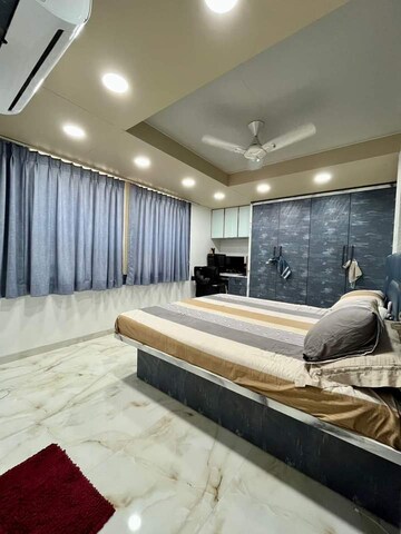 Bedroom in 3 BHK Apartment at Arham Satyam Valencia, Kharghar – for Sale