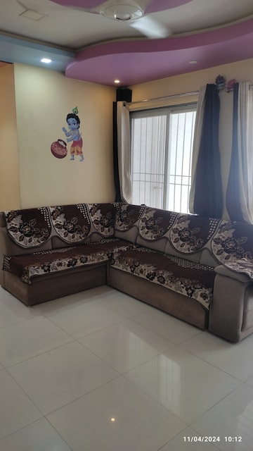 Living Room in 1 BHK Apartment at Pimple Gurav – for Sale