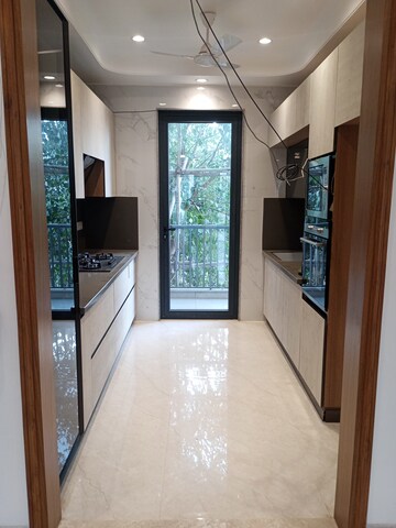 Building Lobby in 4 BHK Builder Floor at South City 2 – for Sale