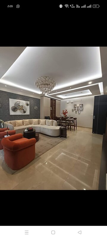 Living Room in 2.5 BHK Builder Floor at JMS The Nation, Sector 95 – for Sale