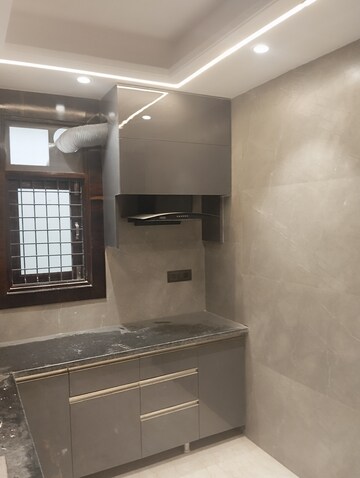 Kitchen in 3 BHK Builder Floor at Mahavir Enclave – for Sale