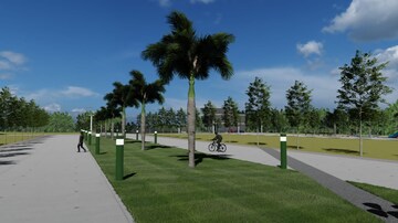  Plot – Garden View at Super Corridor - for Sale