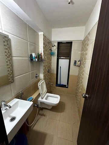 Bathroom in 2 BHK Apartment at Indraprastha Tower, Vasai East – for Sale