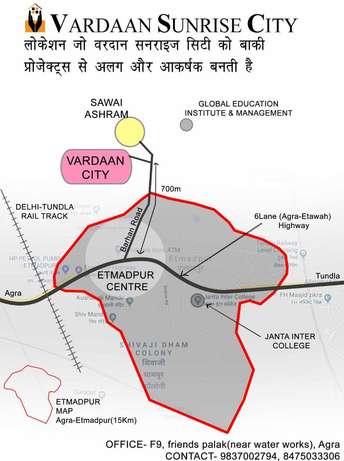 Plot For Resale in Etmadpur Agra  7168195
