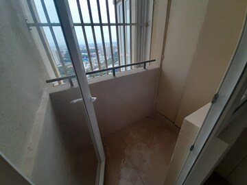 Balcony in 2 BHK Apartment at Bhartiya Nikoo Homes Phase 2, Thanisandra Main Road – for Sale