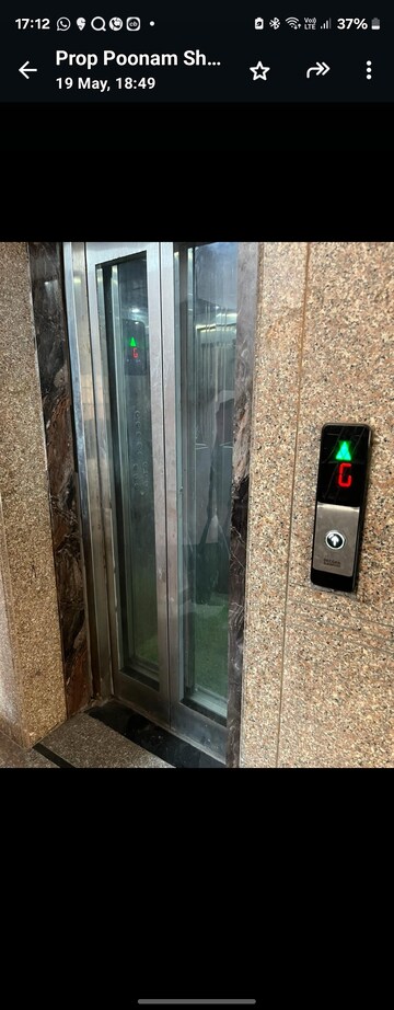 Building Lobby in 3 BHK Apartment at DLF Centre Point, Sector 11 – for Sale