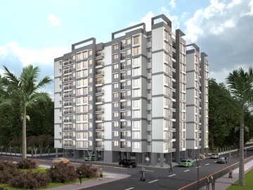 2 BHK Apartment – Exterior View View at Nirvaana Residency, Karjat - for Sale