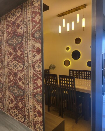 Living Room in 3 BHK Apartment at Microtek Greenburg, Sector 86 – for Sale