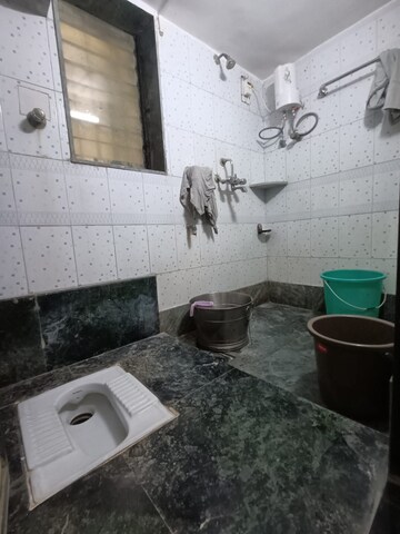 Bathroom in 3 BHK Apartment at Parsik Nagar – for Sale