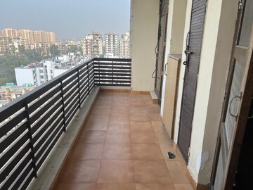 Balcony in 3 BHK Apartment at MP Metro Towers, Dhakoli Village – for Sale