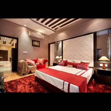 Bedroom in 3 BHK Apartment at Sushma Crescent, Dhakoli Village – for Sale
