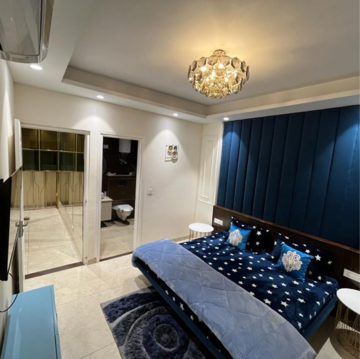 Bedroom in 3 BHK Builder Floor at Roseate Homes, Ghazipur – for Sale