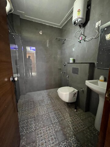 Bathroom in 2 BHK Builder Floor at Mahavir Enclave – for Sale