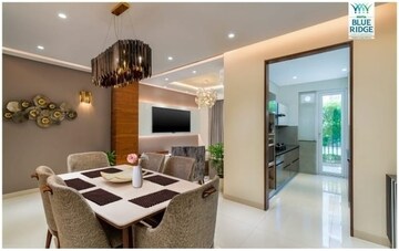 Master Bedroom in 3 BHK Apartment at Motia Blue Ridge, Dhakoli Village – for Sale