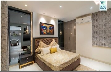 Bedroom in 3 BHK Apartment at Motia Blue Ridge, Dhakoli Village – for Sale
