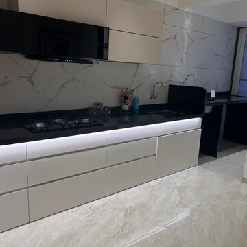 Kitchen in 3 BHK Apartment at Shubh Tristar, Sainath Nagar – for Sale
