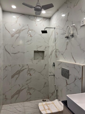 Bathroom in 4 BHK Builder Floor at Sainik Colony – for Sale