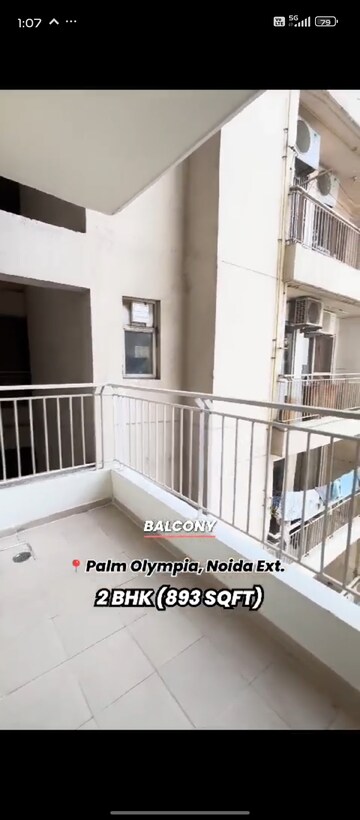Kitchen in 2 BHK Apartment at Sam Palm Olympia, Sector 16c Greater Noida – for Sale