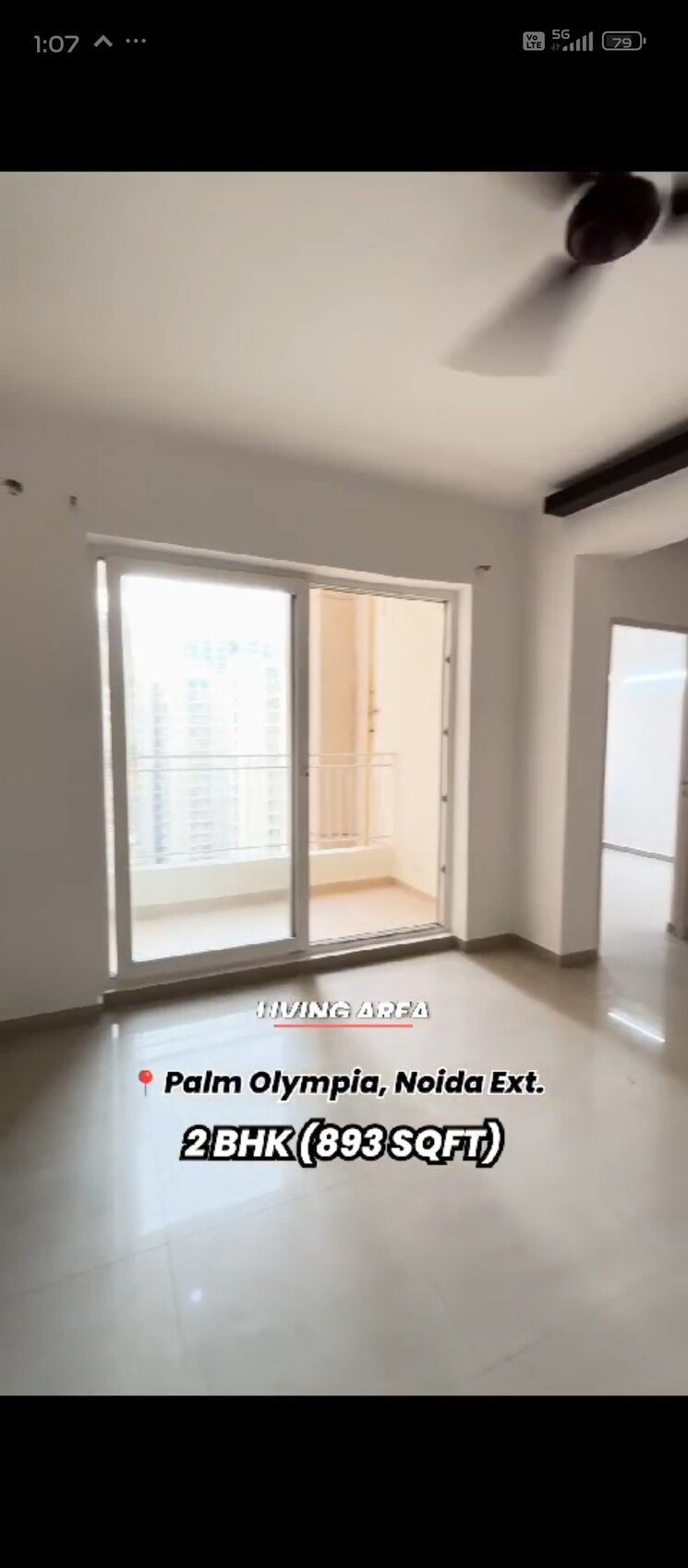 Room, sam-palm-olympia 2 Bedroom 883 Sq.Ft. Apartment In Sector 16c Greater Noida Greater Noida 7173477