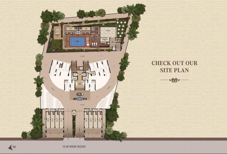 Master Plan, yogidham 2 Bedroom 792 Sq.Ft. Apartment In Yogidham Thane 7174097