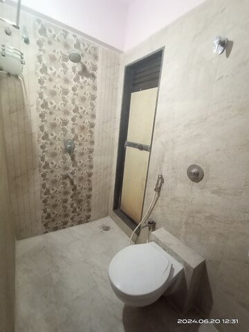 Bathroom in 1 BHK Apartment at Sanghvi Valley, Kalwa – for Sale