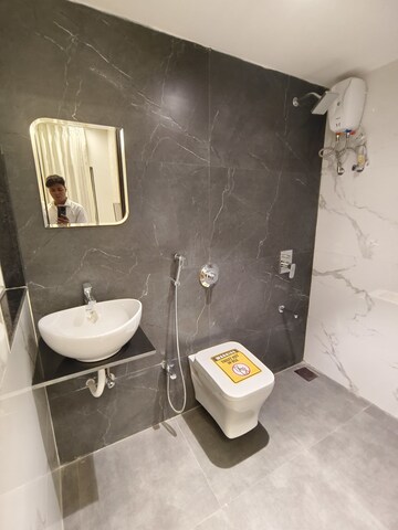 Bathroom in 1 BHK Apartment at Ruparel Sereno, Vasai East – for Sale