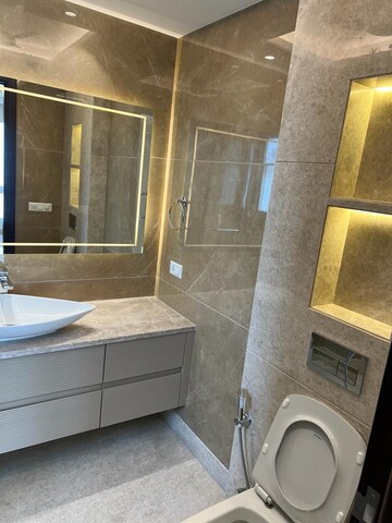 Bathroom in 4 BHK Builder Floor at Greater Kailash ii – for Sale