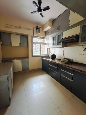 Kitchen in 2.5 BHK Apartment at Highland Annex, Majiwada – for Sale