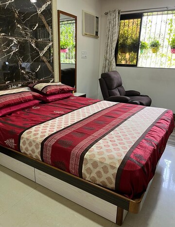 Bedroom in 2 BHK Apartment at Nutan Madhuban Apartment, Worli – for Sale