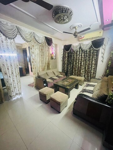 Living Room in 2 BHK Apartment at Gaurs Global Village, Sain Vihar – for Sale