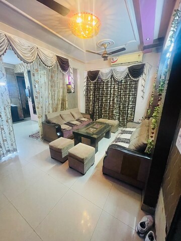 Living Room in 2 BHK Apartment at Gaurs Global Village, Sain Vihar – for Sale