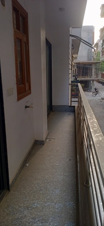 Balcony in 3 BHK Builder Floor at Vasant Enclave – for Sale