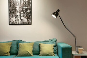 Living Room in 6 BHK Apartment at Oberoi Realty Esquire, Goregaon East – for Sale