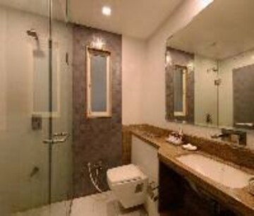 Bathroom in 3.5 BHK Builder Floor at Greater Kailash I – for Sale