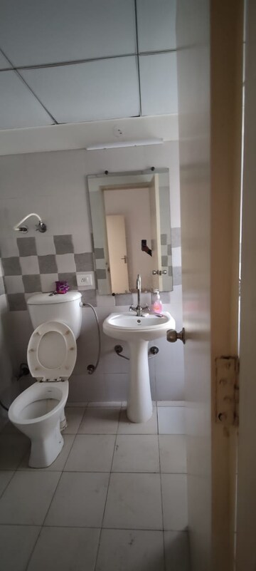 Bathroom in 3 BHK Apartment at Unitech Fresco, Sector 50 – for Sale