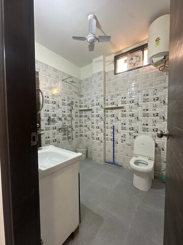 Bathroom in 3 BHK Builder Floor at Chattarpur – for Sale