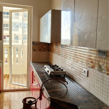 Kitchen in 2 BHK Apartment at Ansal Royal Heritage, Mujeri – for Sale