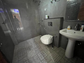 Bathroom in 3 BHK Builder Floor at Mahavir Enclave – for Sale