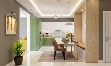 Living Room in 3 BHK Builder Floor at Adani M2K Oyster Grande, Sector 102 – for Sale