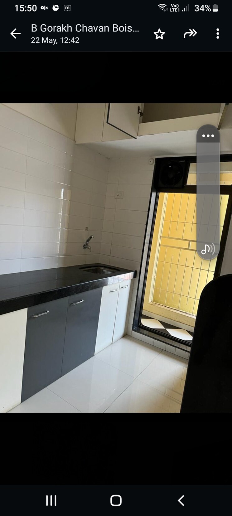 Kitchen, imperial-paradise 1 Bedroom 525 Sq.Ft. Apartment In Boisar Palghar 7184163