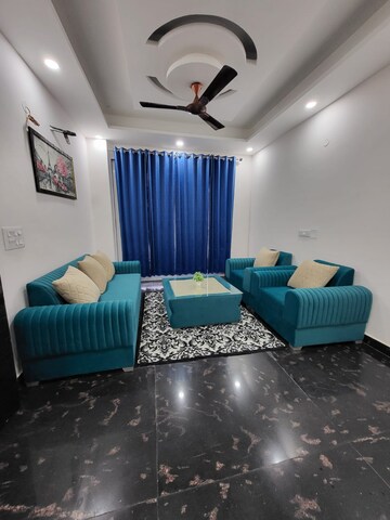 Living Room in 4 BHK Builder Floor at Uppal Southend, Sector 49 – for Sale