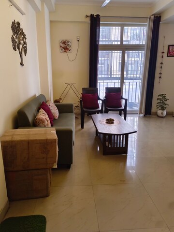 Living Room in 3 BHK Apartment at Amrapali Zodiac, Sector 120 – for Sale