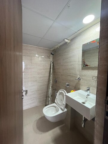 Bathroom in 1 BHK Apartment at Sunteck West World, Naigaon East – for Sale