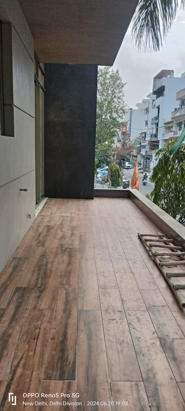 Balcony in 4 BHK Builder Floor at Janakpuri – for Sale