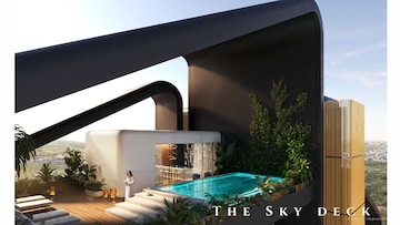 3 BHK Apartment – Exterior View View at Ganga Anantam, Sector 85 - for Sale