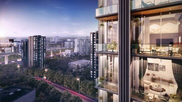 4 BHK Apartment – Exterior View View at Ganga Anantam, Sector 85 - for Sale