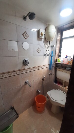 Bathroom in 2 BHK Apartment at Eucress CHS, Wadala – for Rent