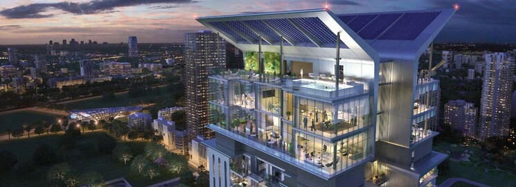 Exterior View, m3m-altitude 4 Bedroom 4000 Sq.Ft. Apartment In Sector 65 Gurgaon 7185268