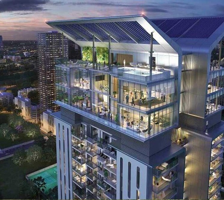 Exterior View, m3m-altitude 4 Bedroom 4000 Sq.Ft. Apartment In Sector 65 Gurgaon 7185268